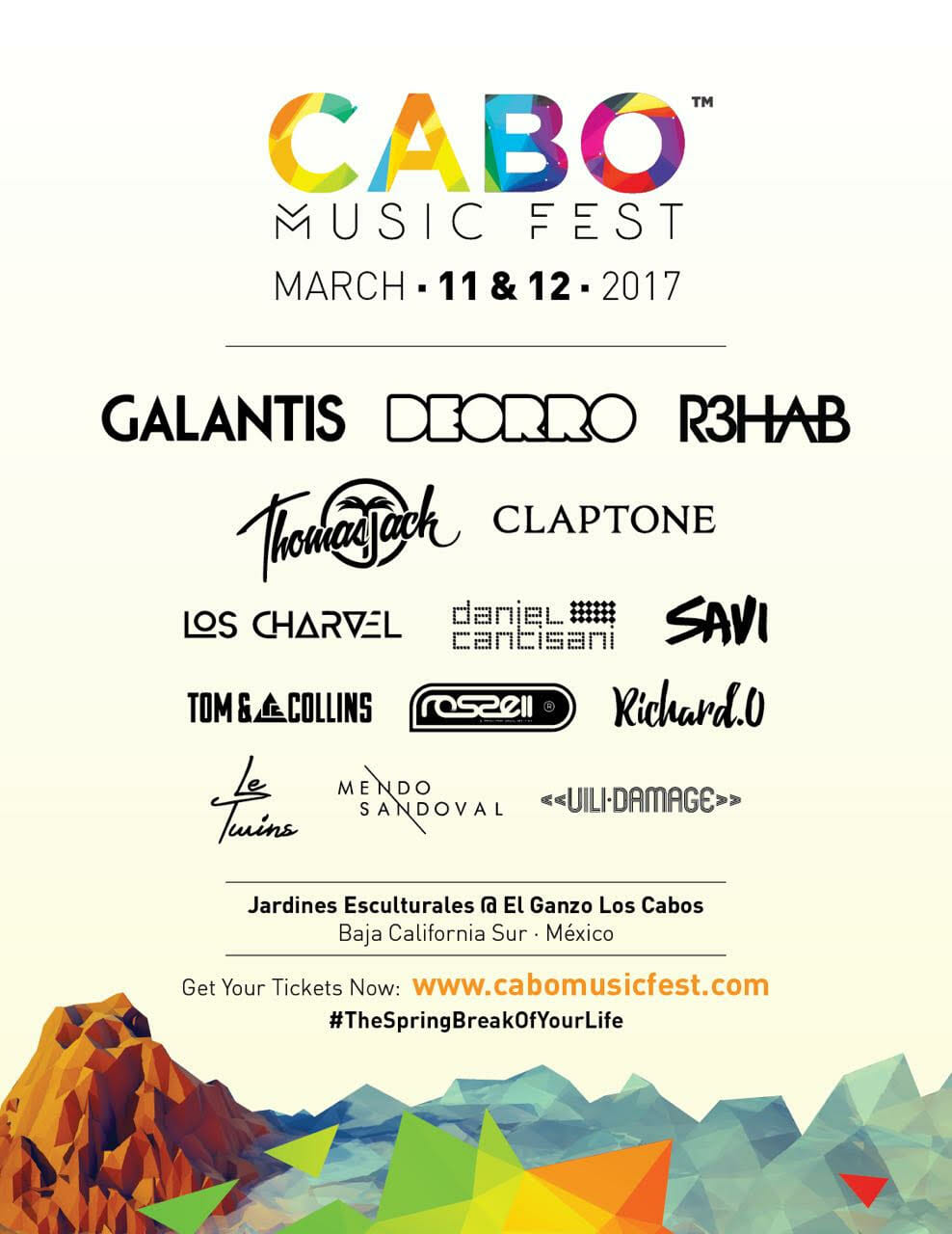Galantis, Thomas Jack and more to headline Cabo Music FestivalCabo