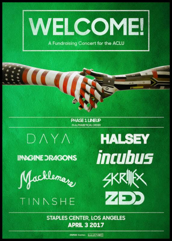 Zedd to live stream ACLU charity concertZedd Welcome Aclu Benefit Body Image 1486071299