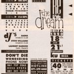 This proper gallery of vintage rave posters will transport viewers back in time1990 09 21 KuKlub Ibiza Spain Bw Flyer