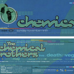 This proper gallery of vintage rave posters will transport viewers back in timeChemical Brothers 97