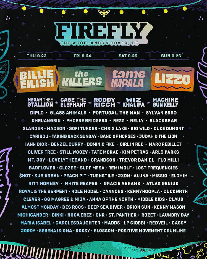 Firefly Festival reignites with electric lineup featuring Diplo, Tame Impala, REZZ, Madeon, and moreFireflyfestival2021