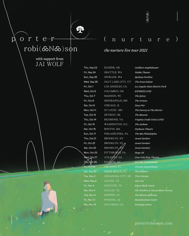 Porter Robinson announces 30-stop ‘Nurture’ live tour for fall 2021Tp PorterNurtureTour1 1