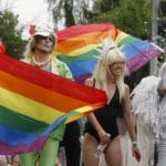 LGBTQ+ rave plotted as protest outside of Ukrainian president’s officeUkraine Pride Scaled Getty