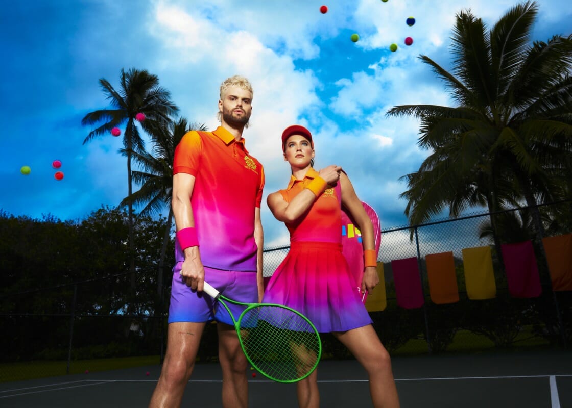Playing WET TENNIS with Sofi Tukker Interview