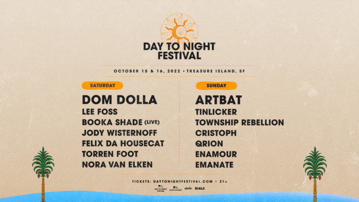 San Francisco’s Day To Night Festival locks top-notch talent for October run: Dom Dolla, Lee Foss, Artbat, and more294303720 752070069549236 6812214594122509443 N