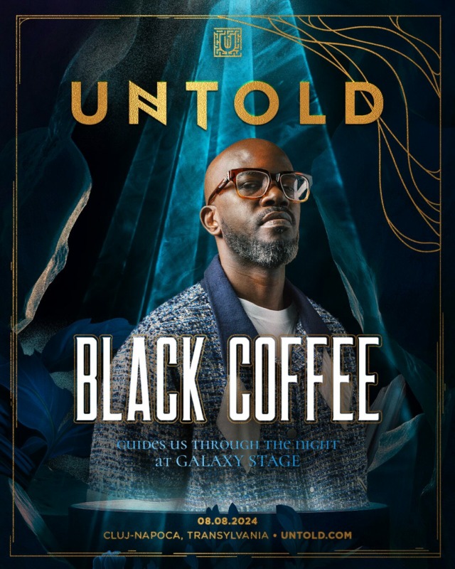 Black Coffee присоединяется к Карлу Коксу и шведской House Mafia на фестивале UntoldBlack Coffee